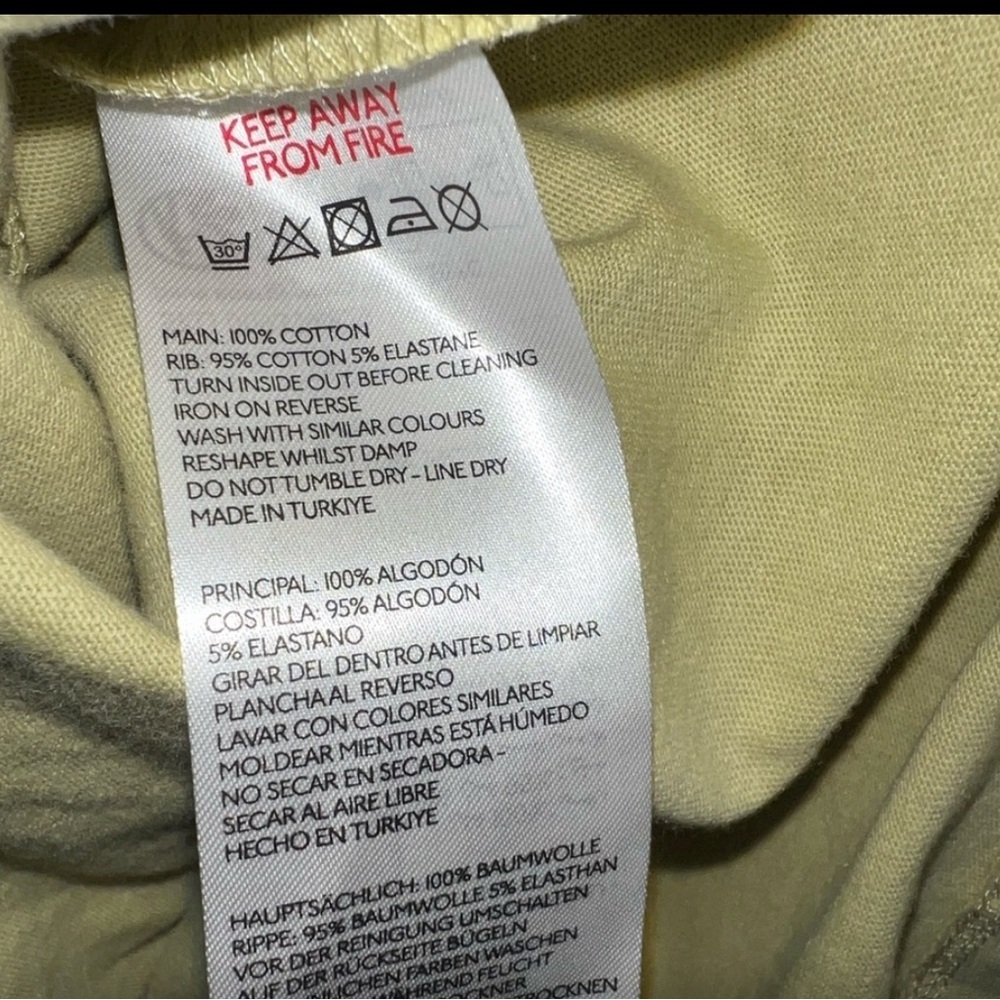 Urban Outfitters Brown and Cream Long Sleeve Tee - Picture 7 of 8